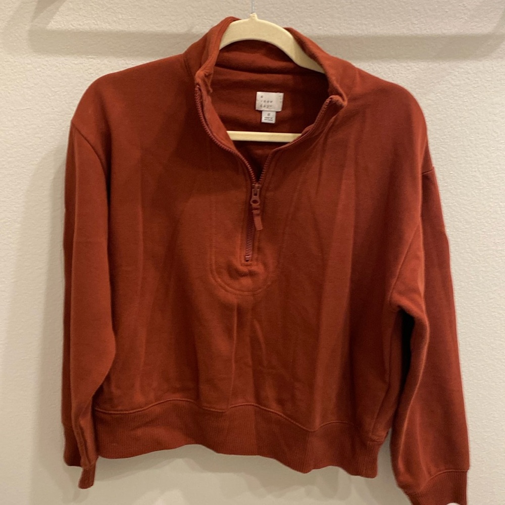 Quarter zip sweatshirt